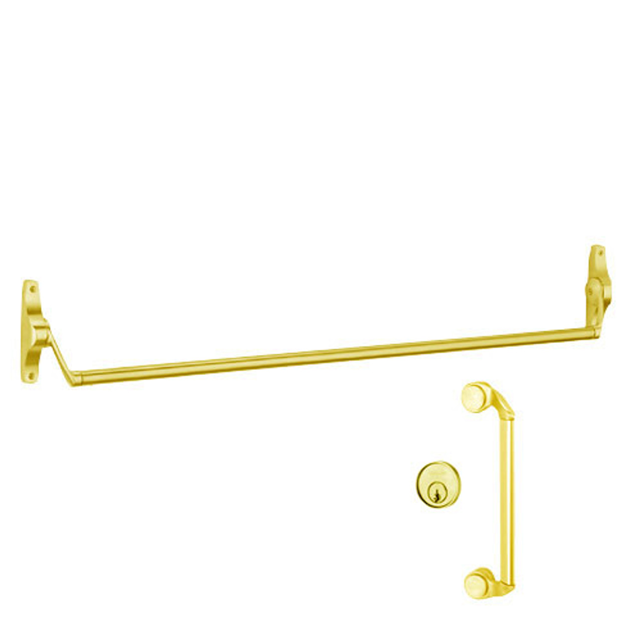 55-NL-US3 Von Duprin Exit Device in Bright Brass