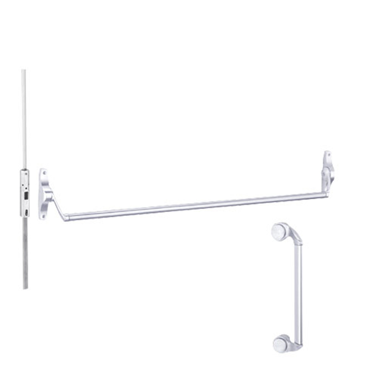 5547DT-US26 Von Duprin Exit Device in Bright Chrome