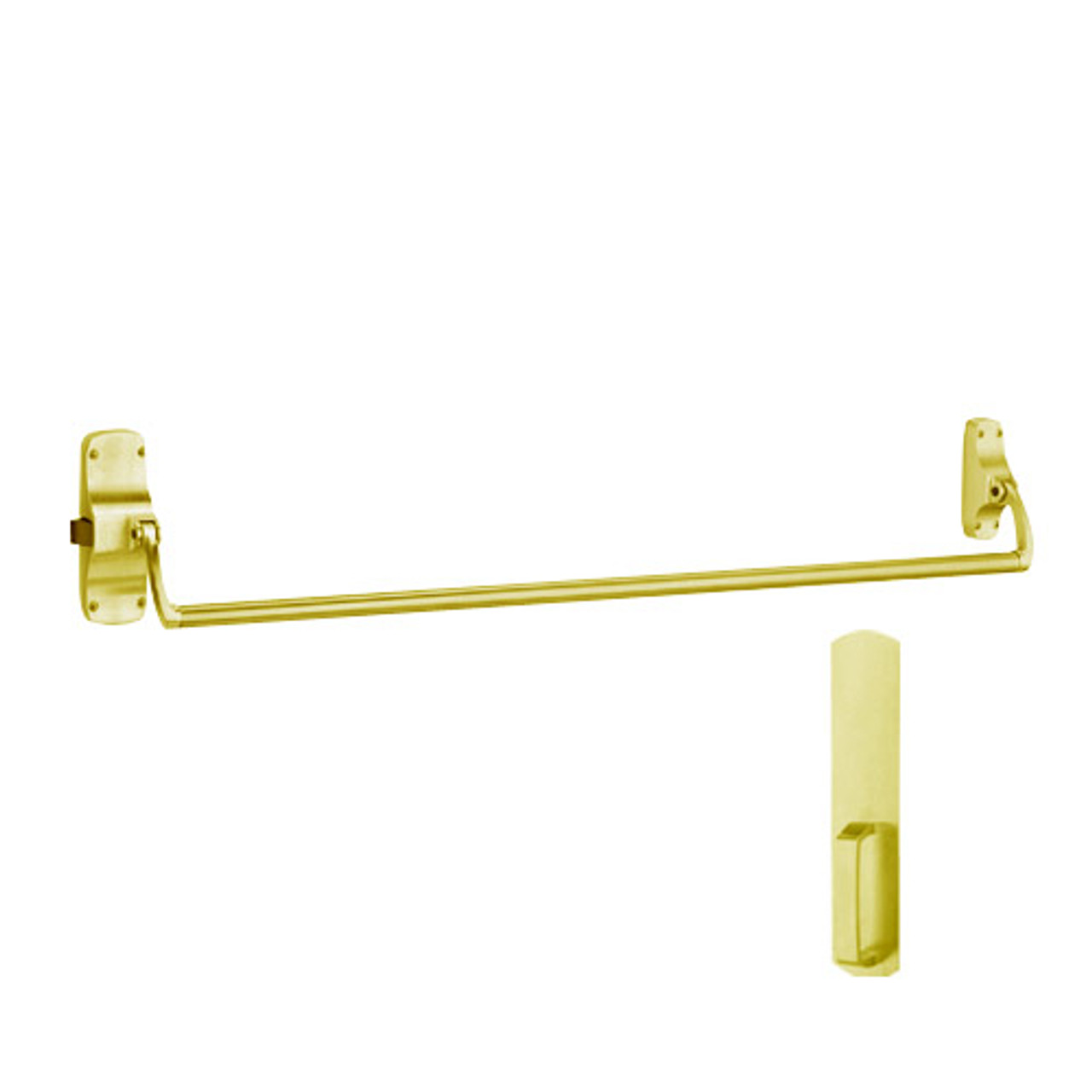 88DT-US4 Von Duprin Exit Device in Satin Brass