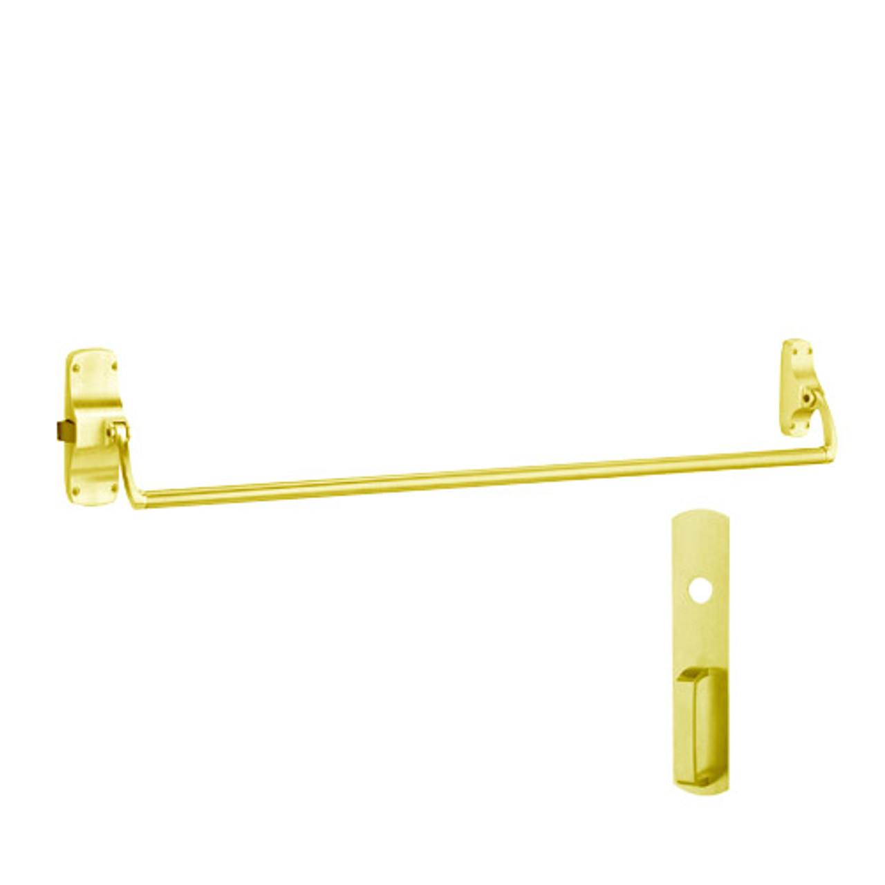 88NL-US3 Von Duprin Exit Device in Bright Brass