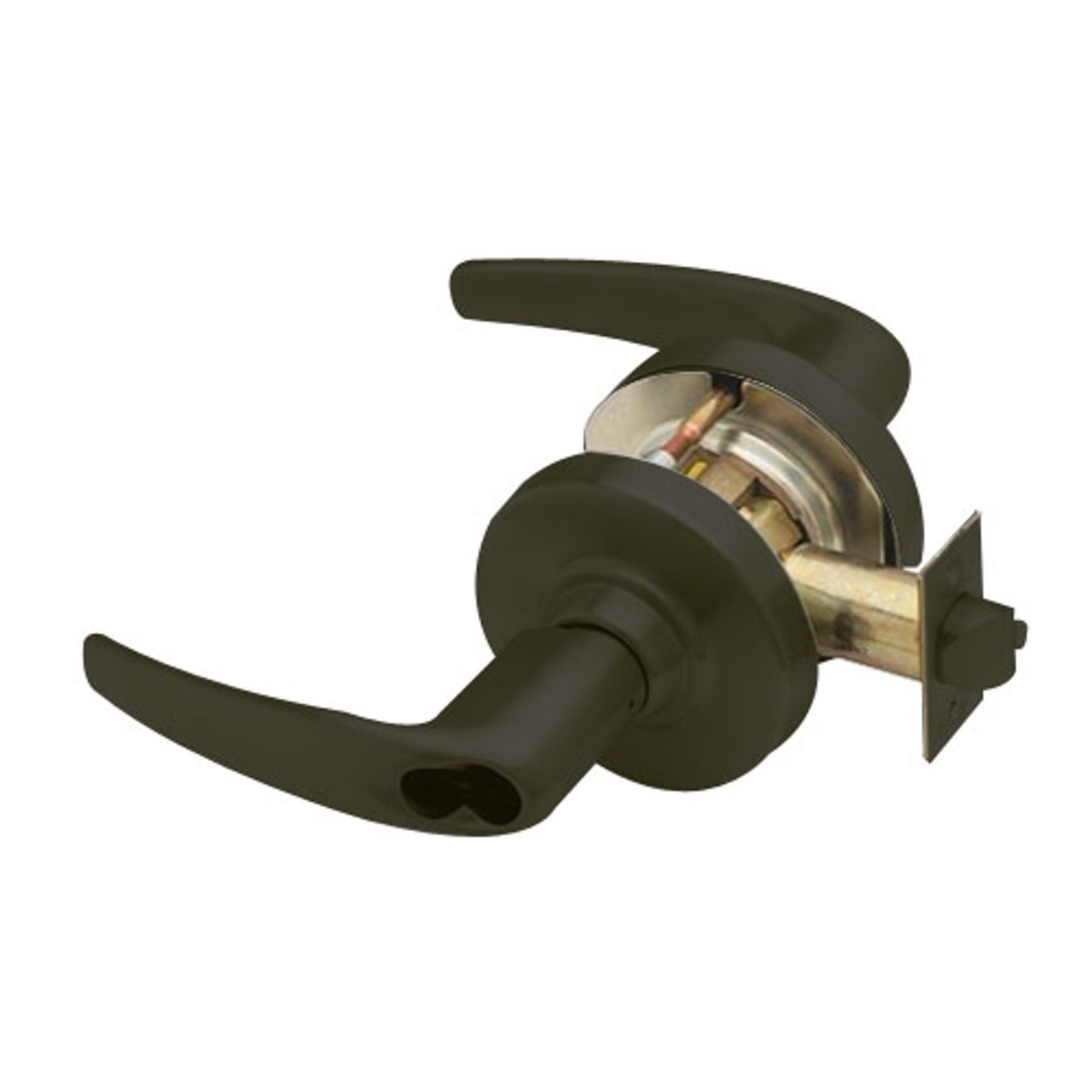 ND80JDEL-ATH-613 Schlage Athens Cylindrical Lock in Oil Rubbed Bronze