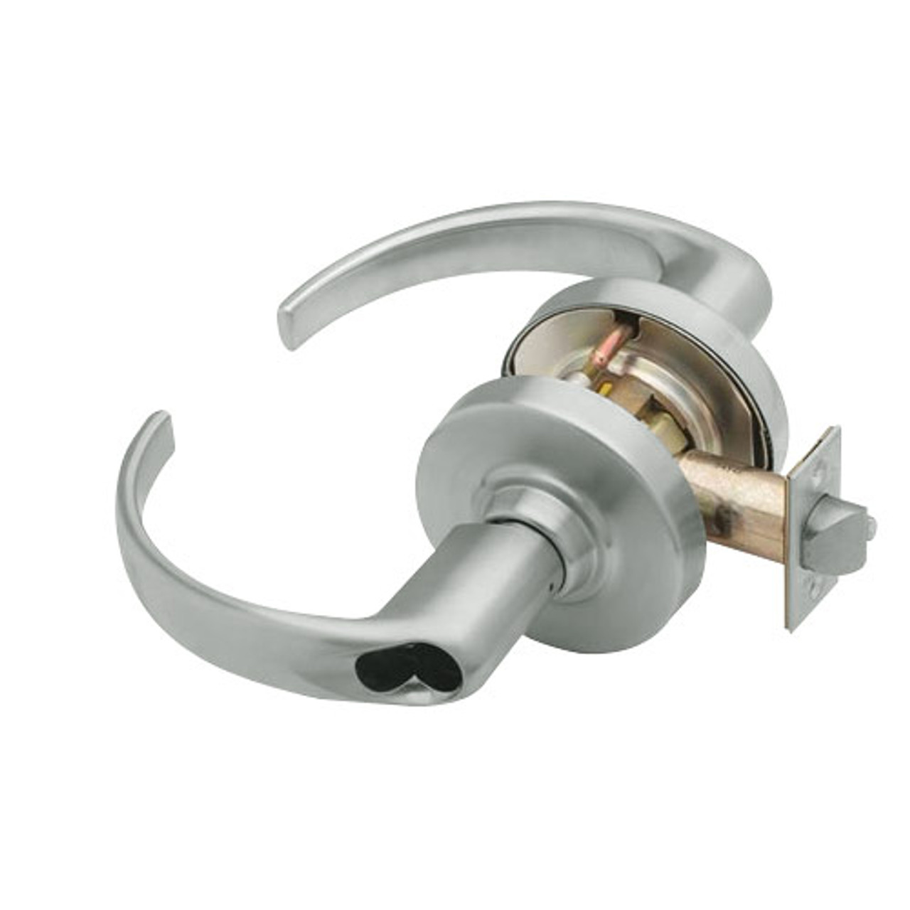 ND80JDEL-SPA-619 Schlage Sparta Cylindrical Lock in Satin Nickel