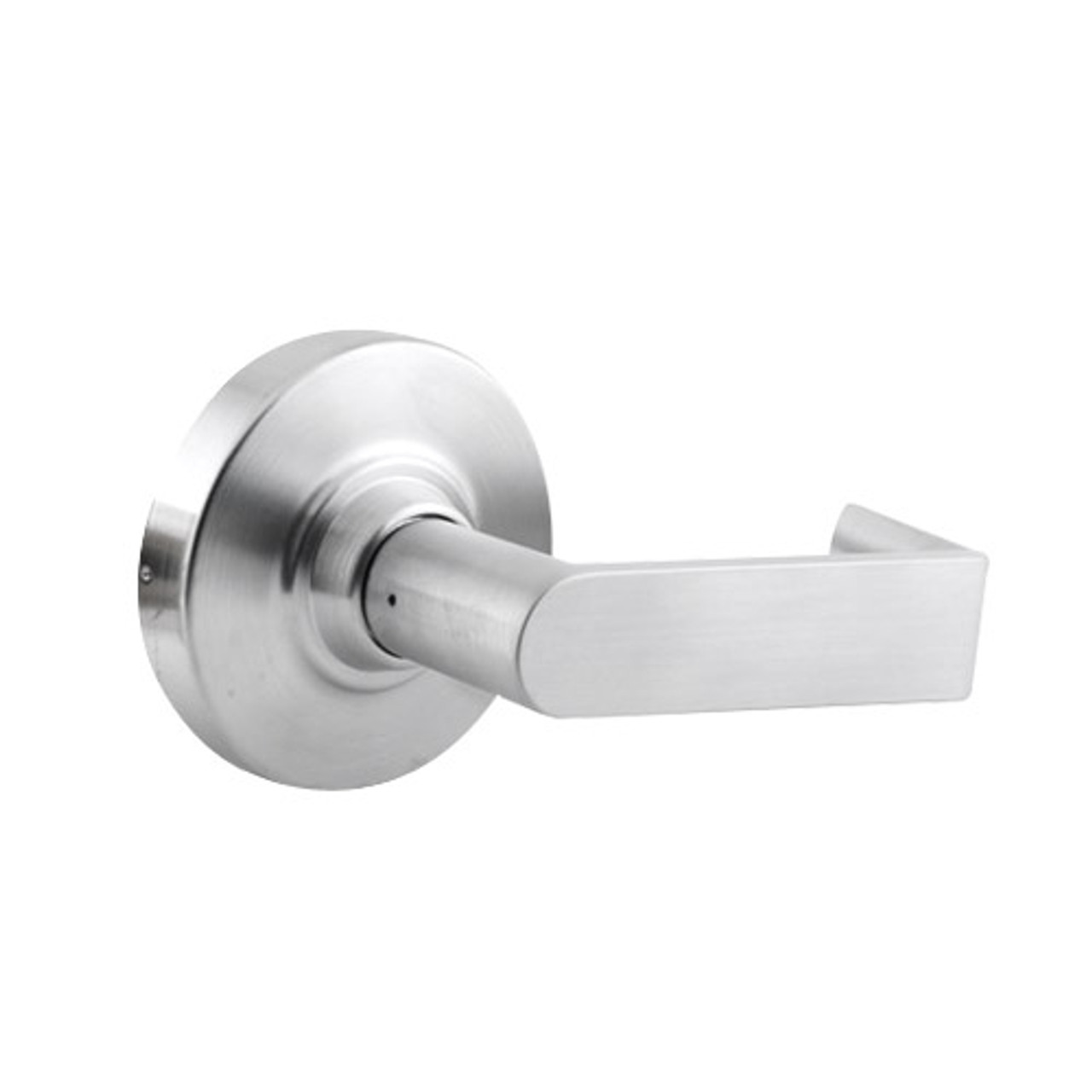 ND12DEU-RHO-619 Schlage Rhodes Cylindrical Lock in Satin Nickel