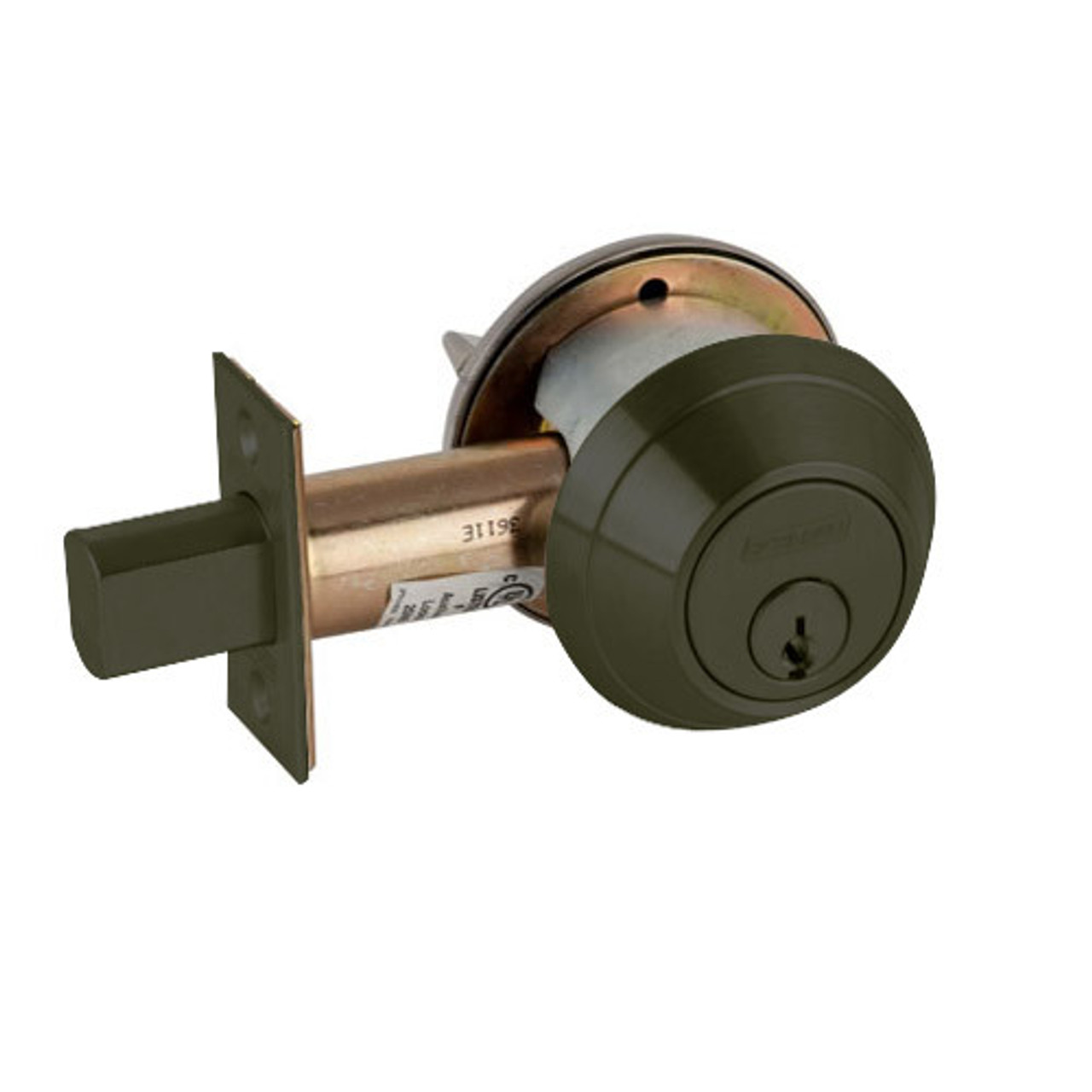 B663P-613 Schlage B660 Bored Deadbolt Locks in Oil Rubbed Bronze B663P-613 Schlage B660 Bored Deadbolt Locks in Oil Rubbed Bronze
