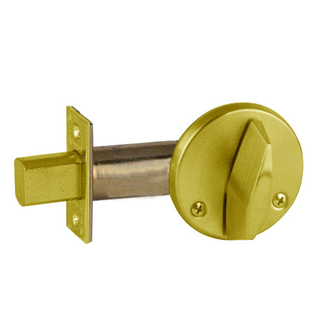 B680-605 Schlage B660 Bored Deadbolt Locks in Bright Brass