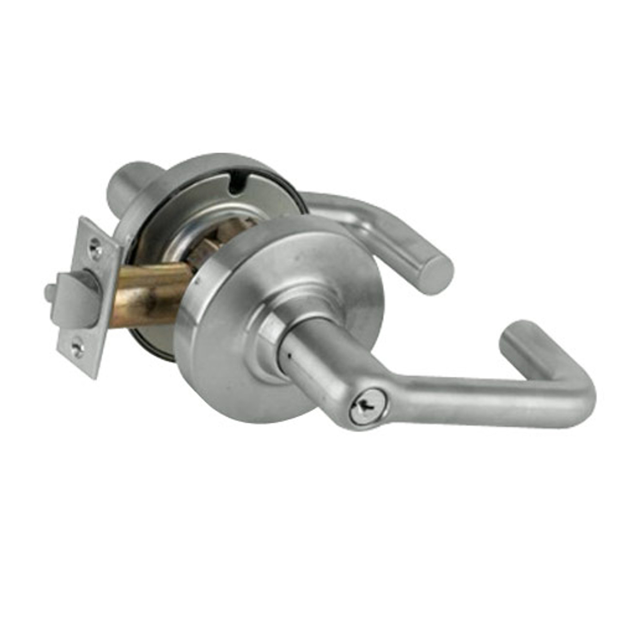 ND53PD-TLR-619 Schlage Tubular Cylindrical Lock in Satin Nickel