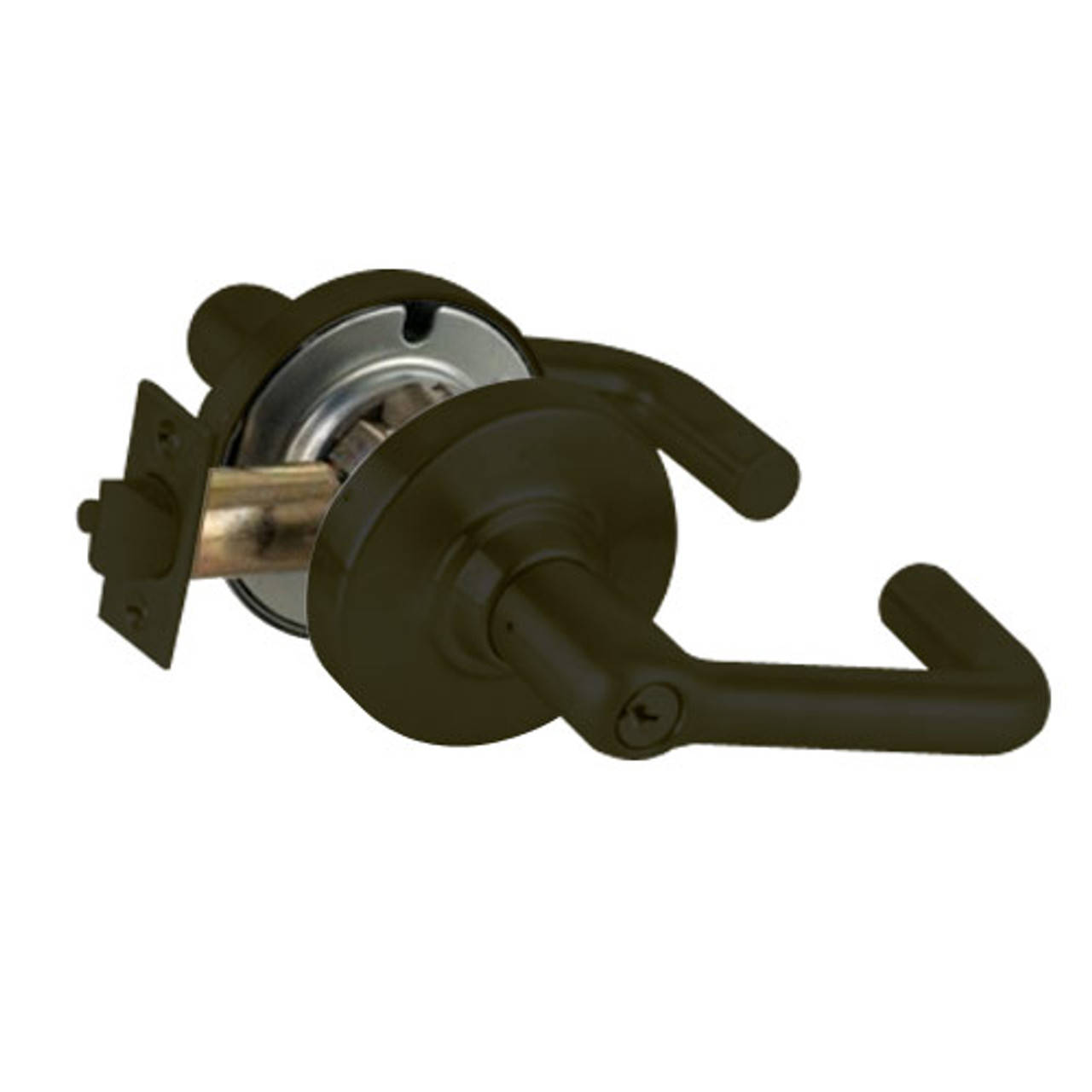 ND60PD-TLR-613 Schlage Tubular Cylindrical Lock in Oil Rubbed Bronze