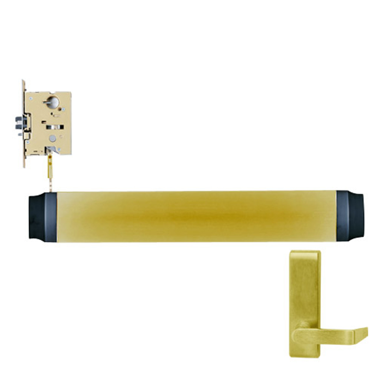 9475L-BE-F-US4-LHR Von Duprin Exit Device in Satin Brass