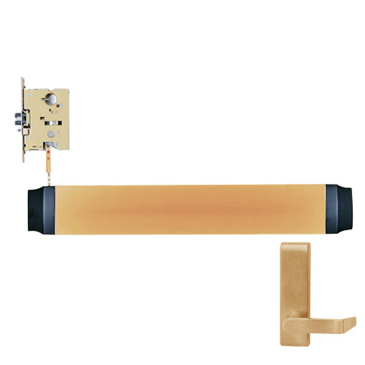 9575L-BE-US10-LHR Von Duprin Exit Device in Satin Bronze