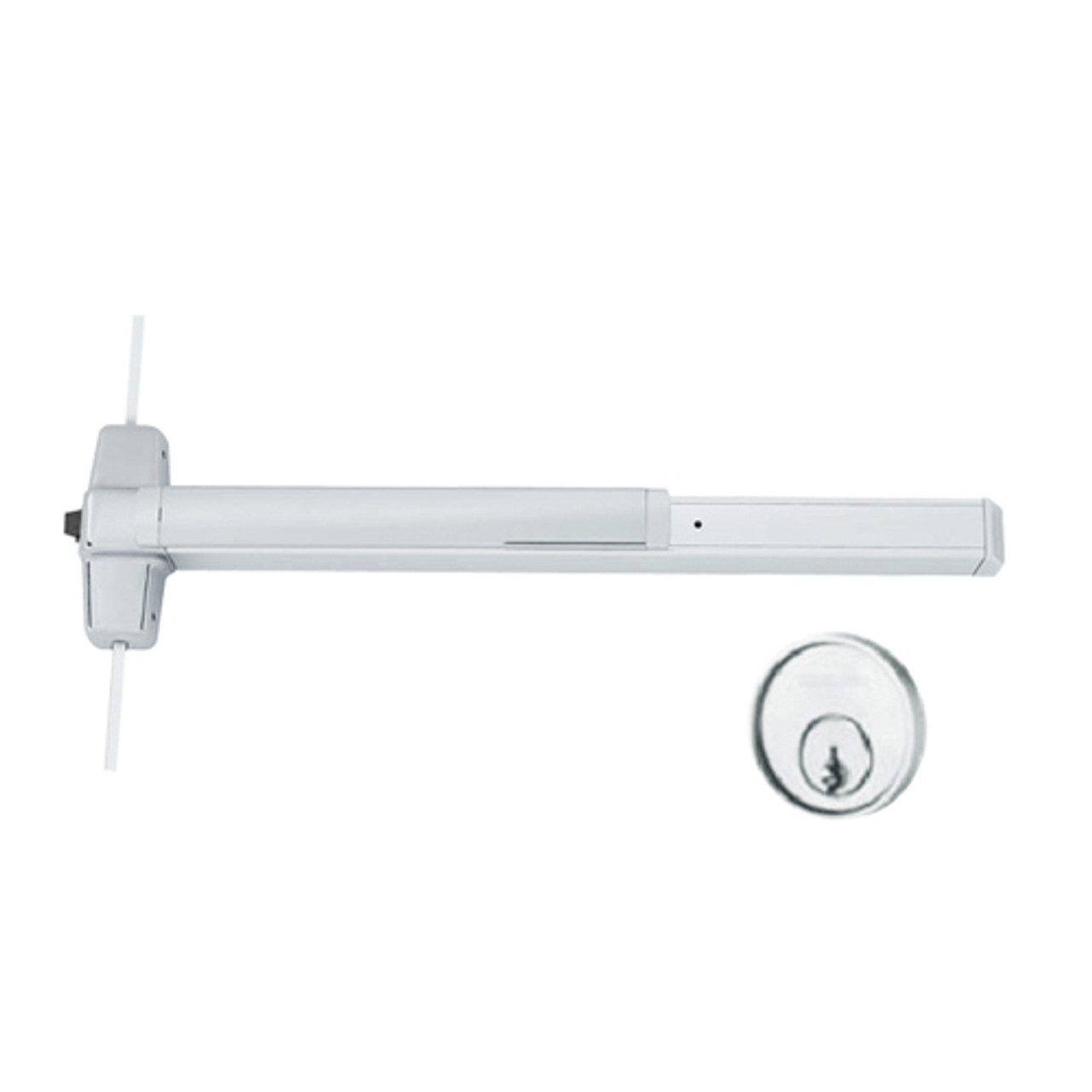9957NL-OP-F-US28-4 Von Duprin Exit Device in Anodized Aluminum
