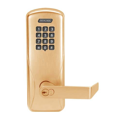 CO100-MS-70-KP-RHO-RD-612 Schlage Standalone Mortise Electronic Keypad locks in Satin Bronze