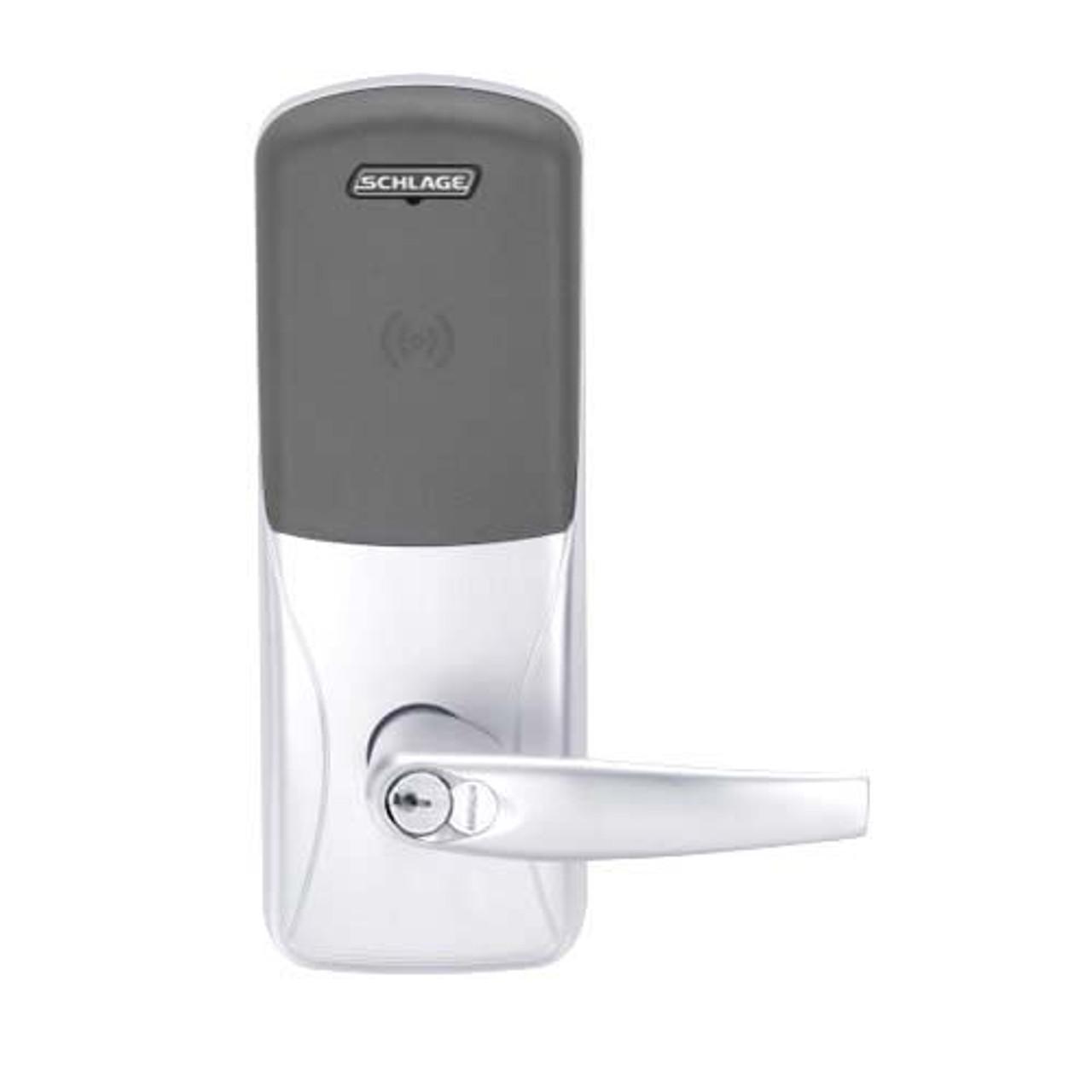 CO200-MS-70-PR-ATH-GD-29R-625 Mortise Electronic Proximity Locks in Bright Chrome