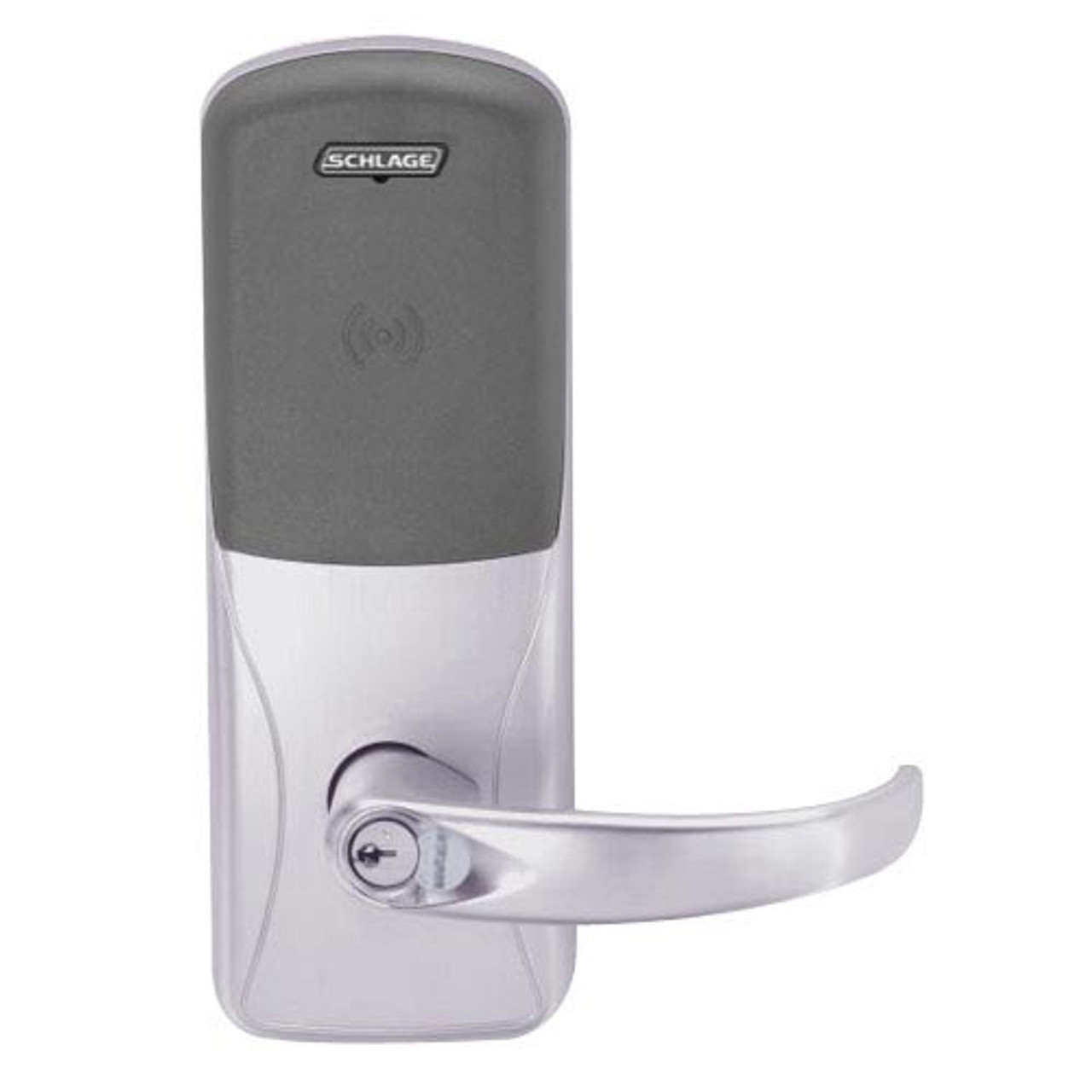 CO200-MS-50-PR-SPA-RD-626 Mortise Electronic Proximity Locks in Satin Chrome