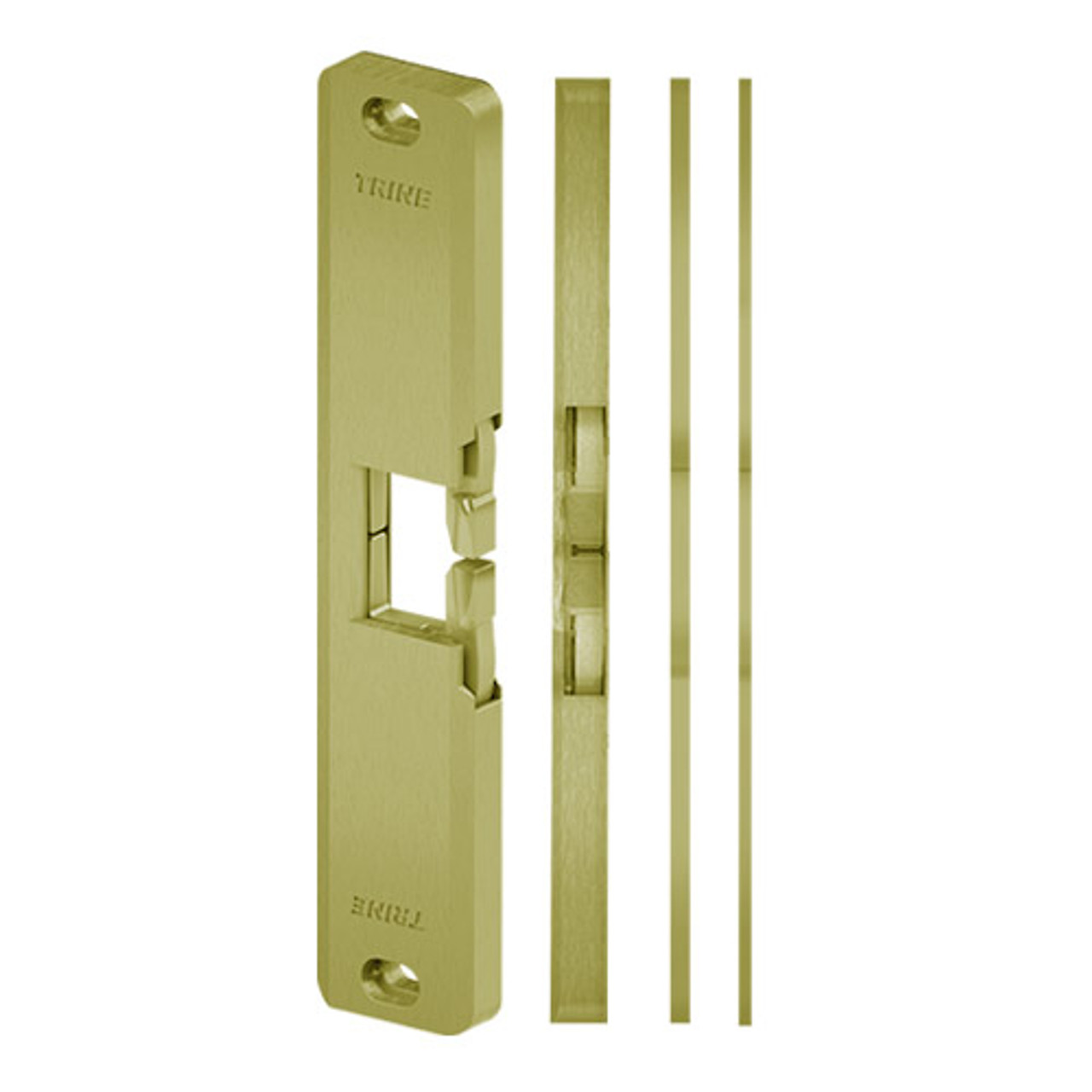 4850-US4 Series Surface Mounted Electric Strike in Satin Brass