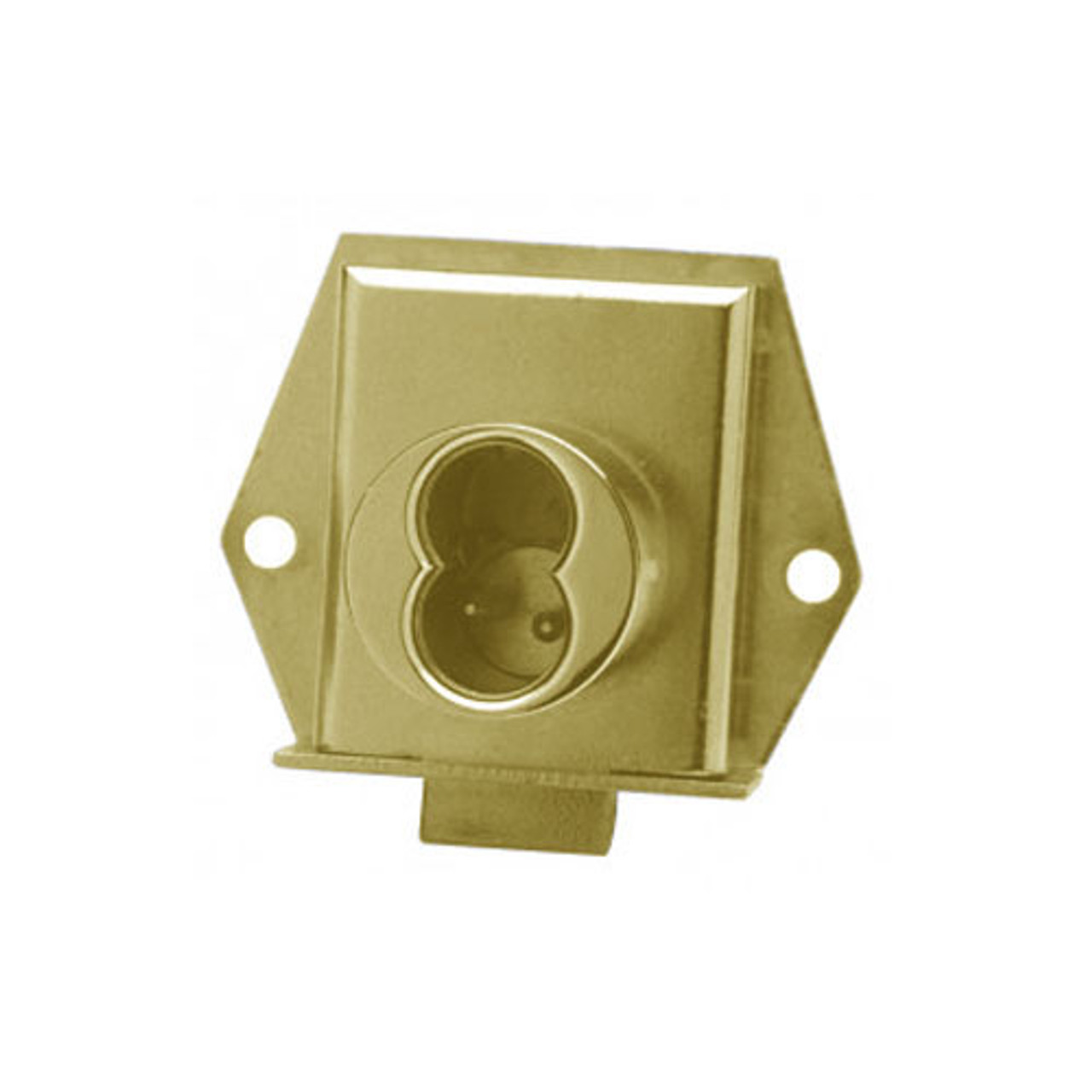 Olympus 725ML-DW-VH-US4 Cabinet Locks in Satin Brass Finish