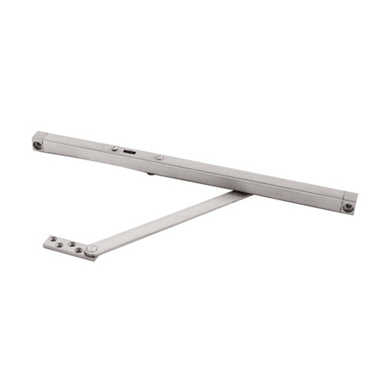 905F-US32D Glynn Johnson 90 Series Heavy Duty Surface Overhead in Satin Stainless Steel