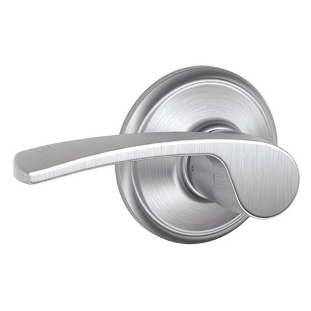 F170-MER-RH-626 Schlage F Series - Merano Lever style with Single Dummy Trim Function in Satin Chrome