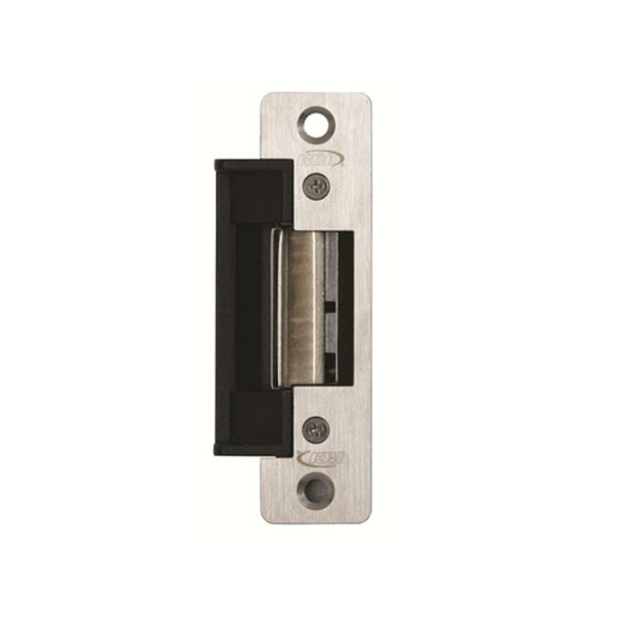 4304-06-32D RCI 4 Series Commercial Duty Electric Strike for ANSI Centerline Latch Entry in Brushed Stainless Steel Finish