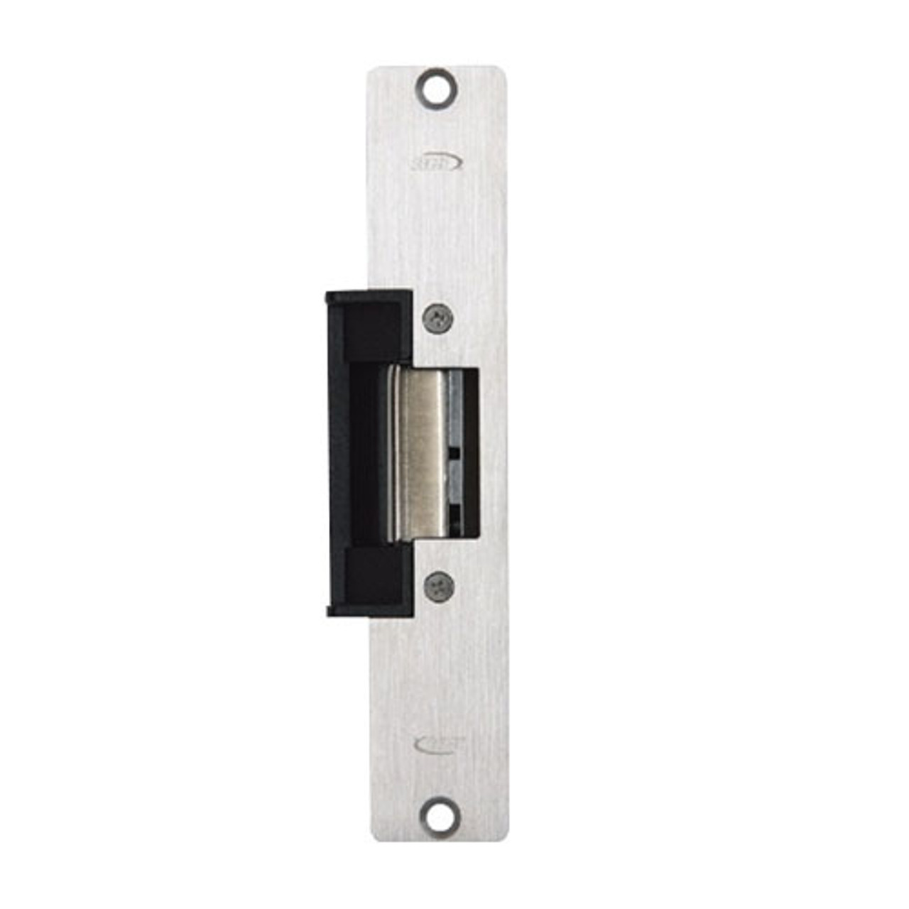 4308-09-32D RCI 4 Series Commercial Duty Electric Strike for ANSI Centerline Latch Entry in Brushed Stainless Steel Finish