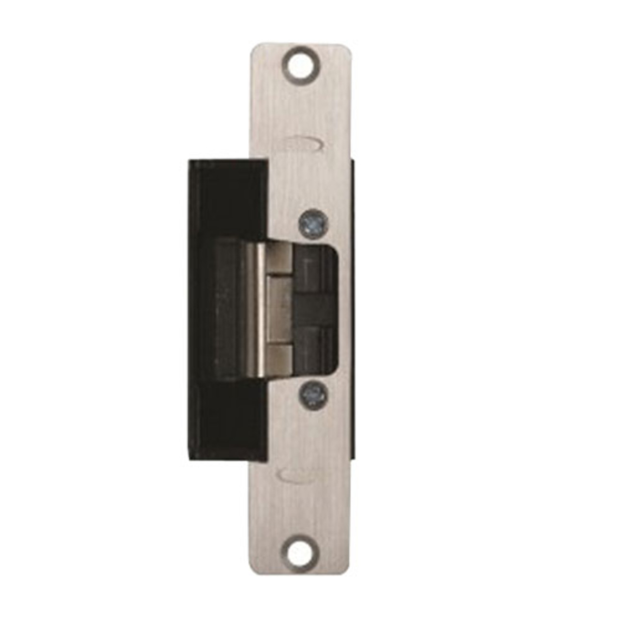 S6505-32D RCI 6 Series Heavy Duty Centerline Electric Strike for Round Corner in Brushed Stainless Steel Finish