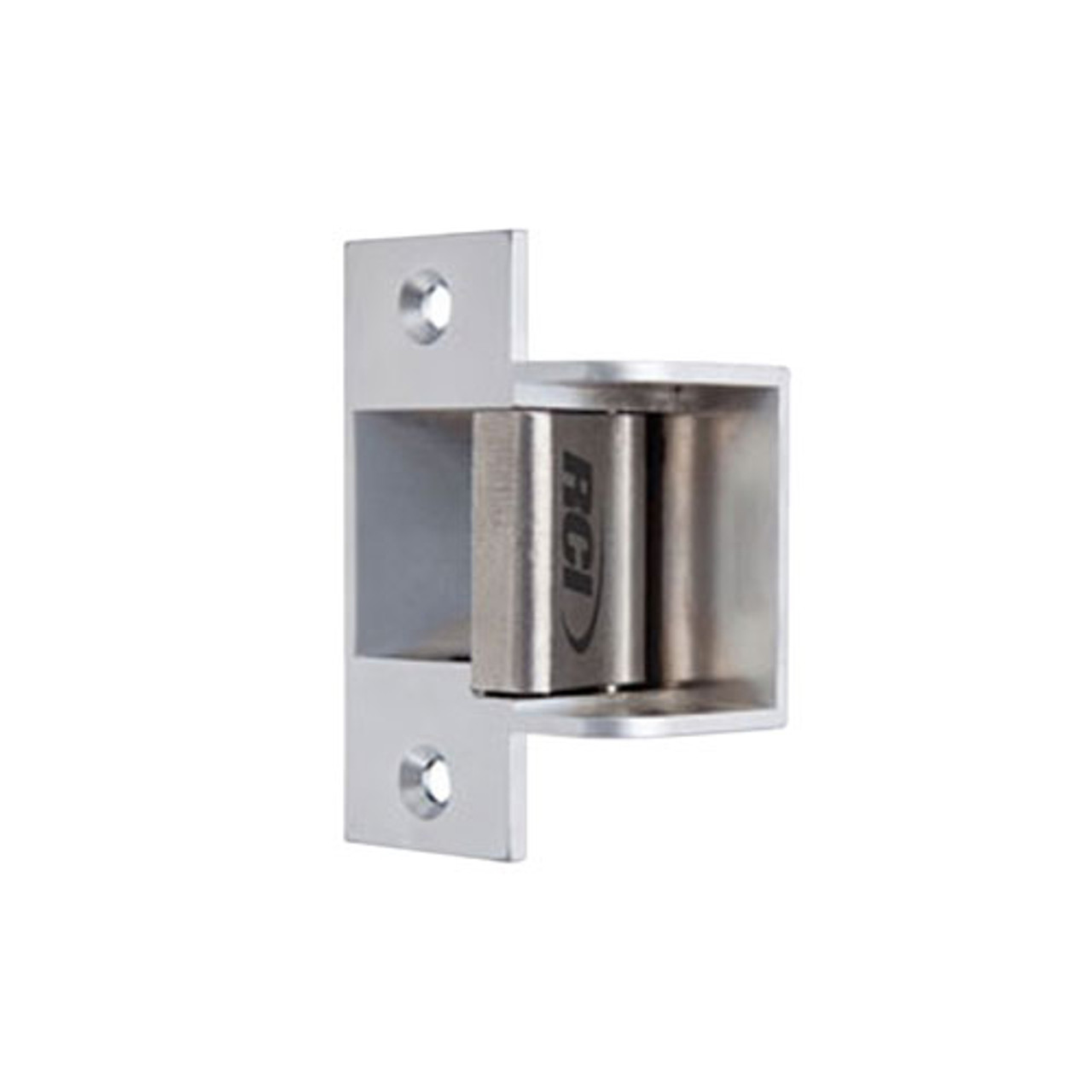 12C-06-32D RCI Compact Electric Strike in Brushed Stainless Steel Finish