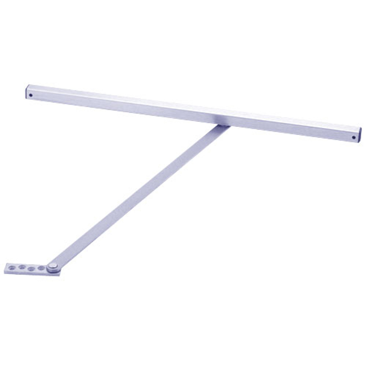 455S-652-SE-SOC Glynn Johnson 450 Series Medium Duty Surface Overhead Special Stop Only with Pin-in-Socket in Chrome Like Coating