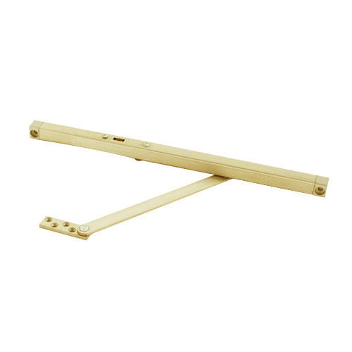 905H-US4-SHIM-3 Glynn Johnson 90 Series Heavy Duty Surface Overhead in Satin Brass