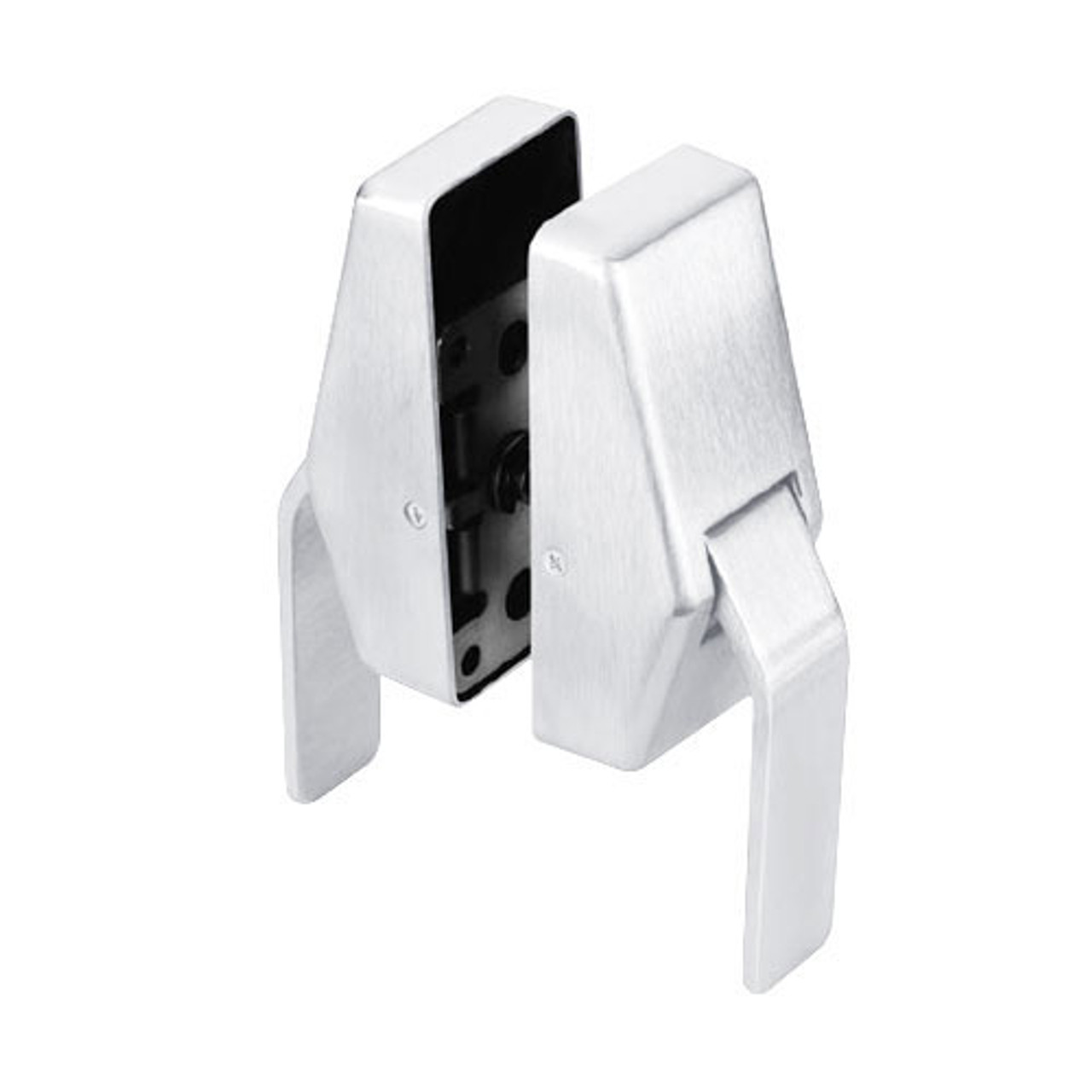 HL6-3-625-L Glynn Johnson HL6 Series Standard Function Push and Pull latch with Lead Lining in Polished Chrome Finish