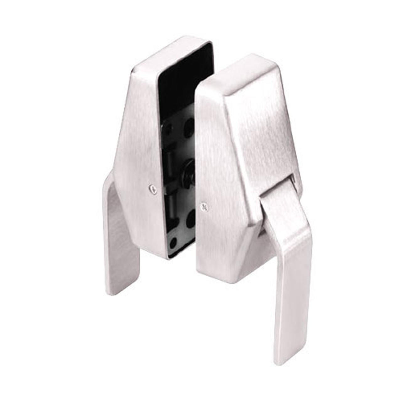 HL6-5-629-L Glynn Johnson HL6 Series Standard Function Push and Pull latch with Lead Lining in Polished stainless steel Finish