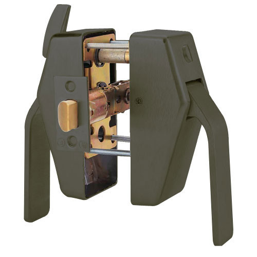 PL8-3-613-L Glynn Johnson PL8 Series Privacy Function Pull Side Thumbturn with Lead Lining in Oil Rubbed Bronze Finish