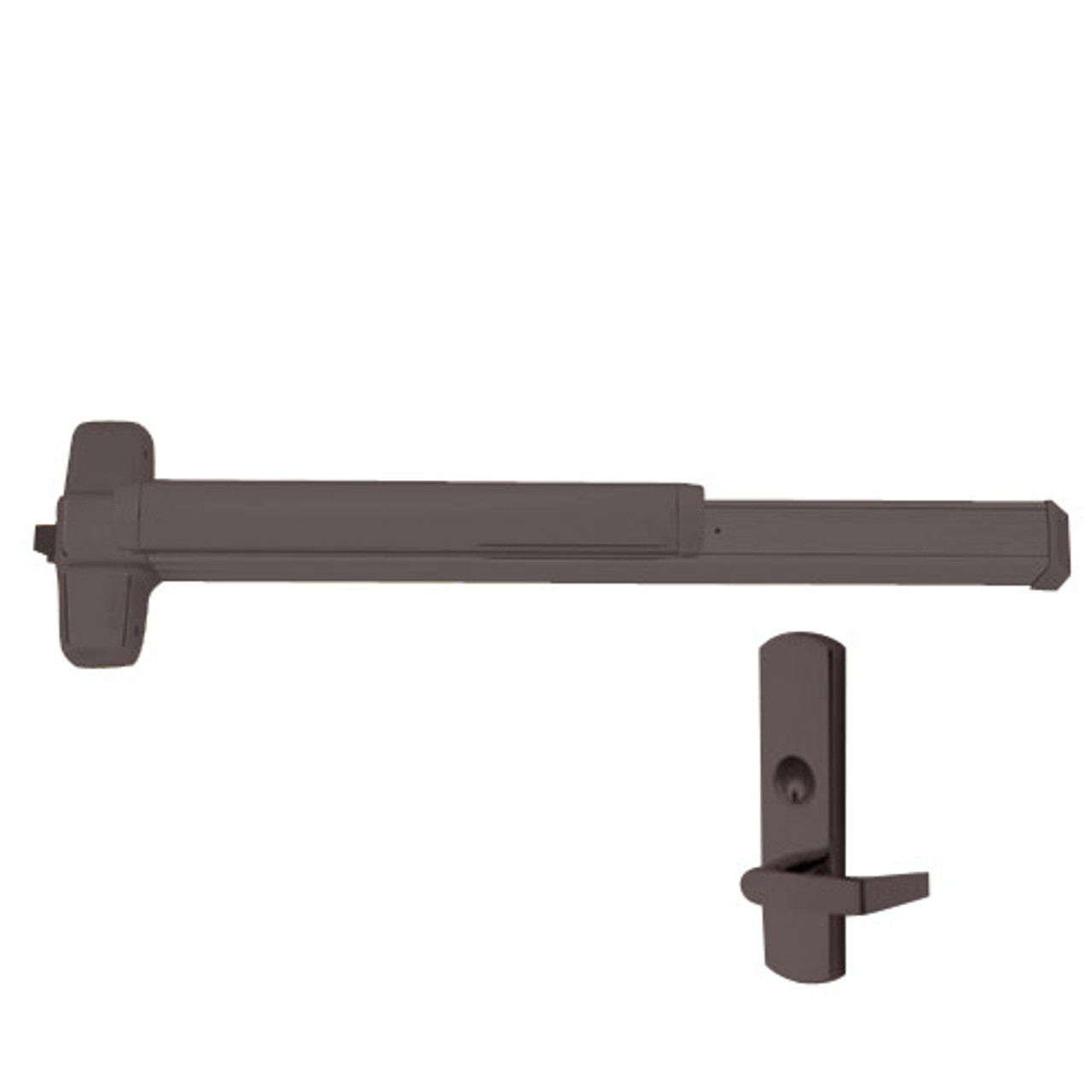 LD98L-313-3-LHR Von Duprin Exit Device in Duranodic Dark Bronze