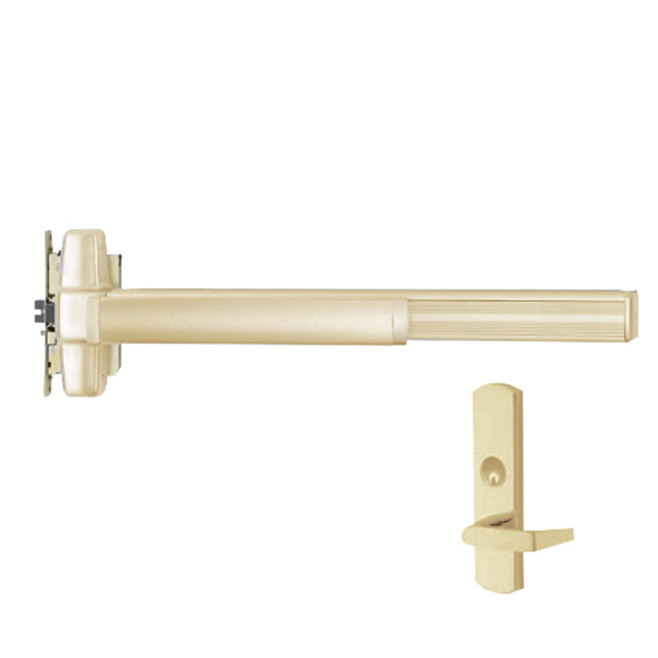 LD9875L-US4-4-LHR Von Duprin Exit Device in Satin Brass