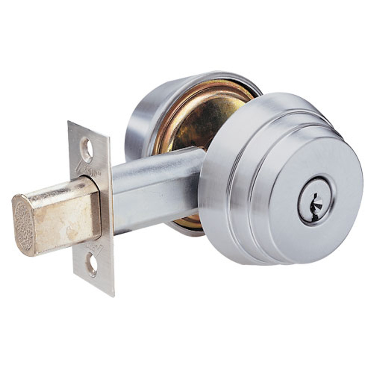 ilco deadbolt lock two cylinder