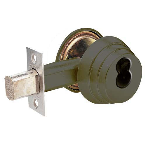 E63-10B-IC Arrow Lock E Series Deadbolt in Dark Oxidized Satin Bronze Finish