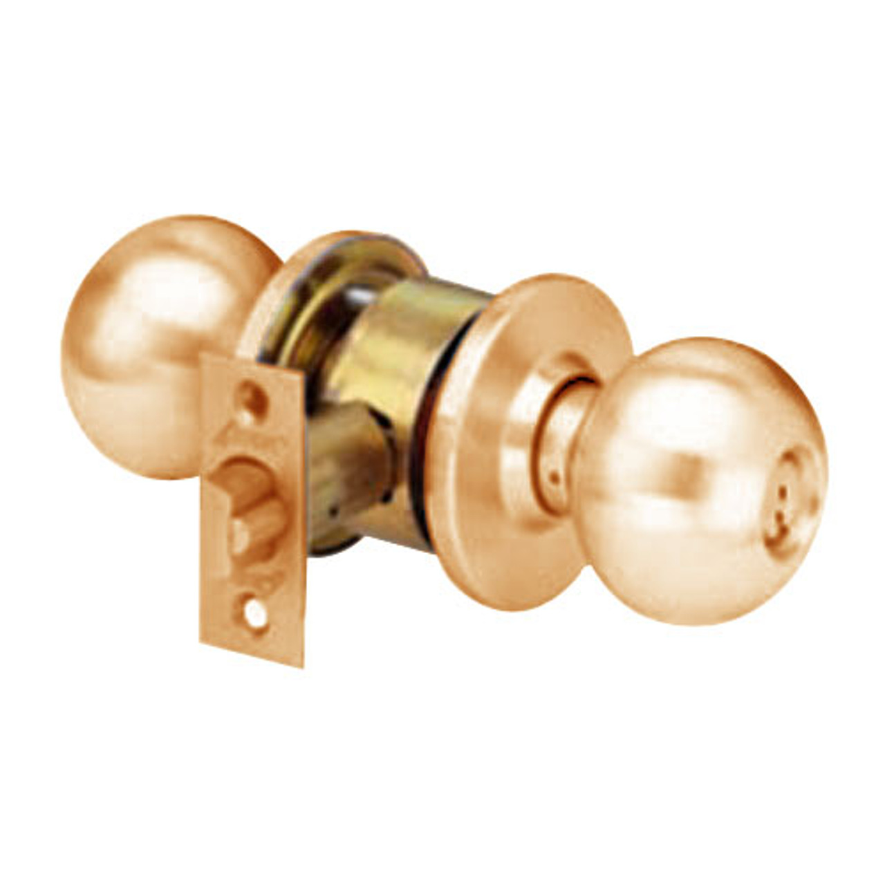 MK31-TA-10 Arrow Lock MK Series Cylindrical Locksets Double Cylinder for Communicating with TA Knob in Satin Bronze Finish