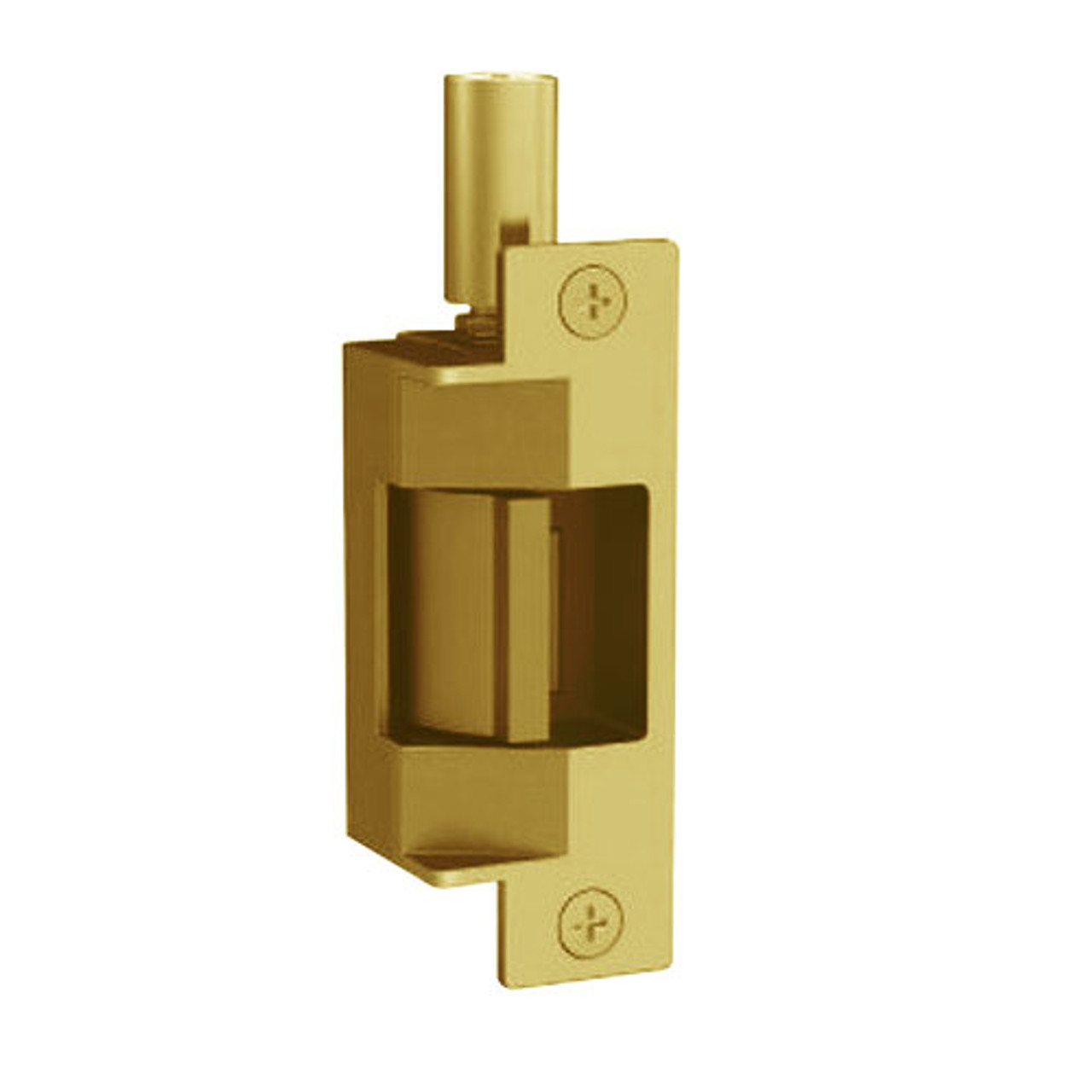 712-75-12D-605 Folger Adam Electric Strike in Bright Brass