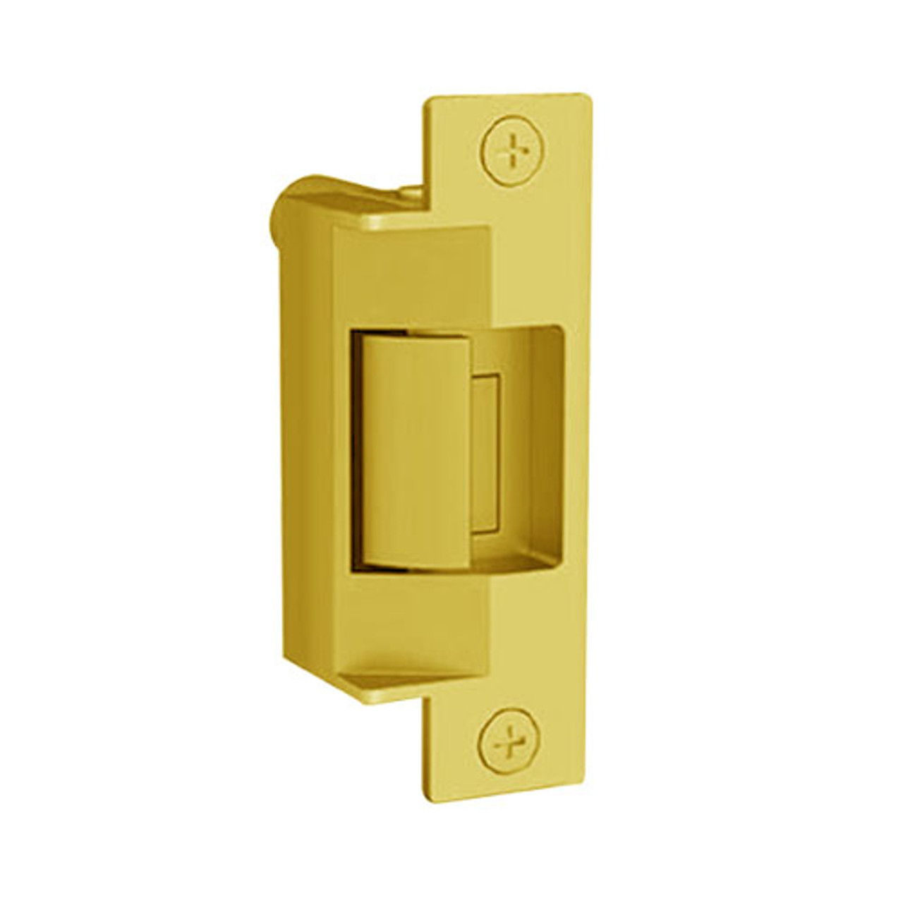 732-12D-F-605 Folger Adam Electric Strike in Bright Brass