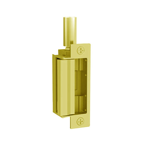 742-75-12D-F-605 Folger Adam Electric Strike in Bright Brass