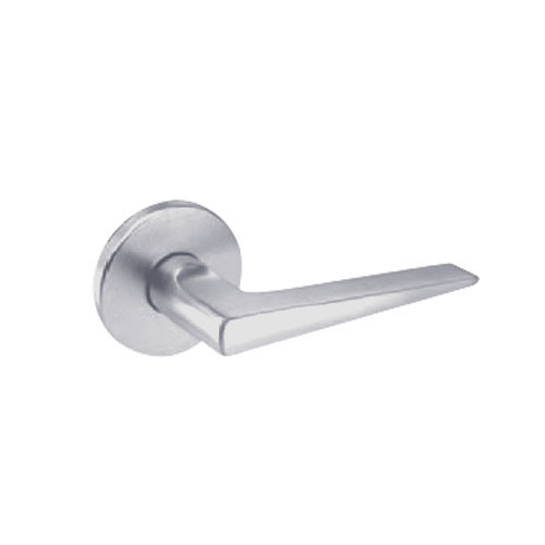 BM20-JL-26D Arrow Mortise Lock BM Series Entrance Lever with Javelin Design in Satin Chrome