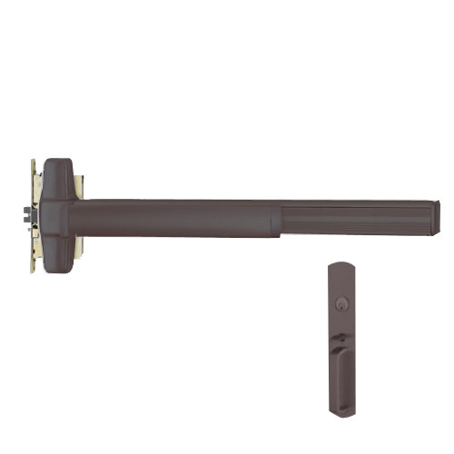 QEL9975TP-313-3 Von Duprin Exit Device in Duranodic Dark Bronze