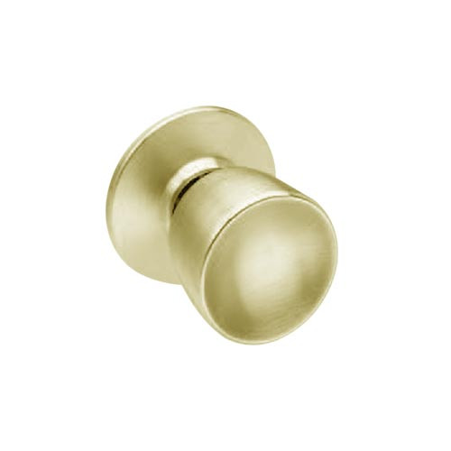 CK01-DE-04 Arrow Cylindrical Lock with Darrin Knob Design in Satin Brass
