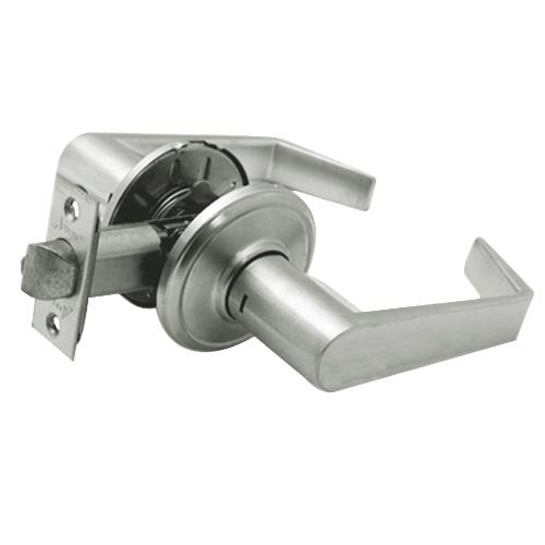 CL02-SC-15 Arrow Cylindrical Lock with Solar Lever Design in Satin Nickel