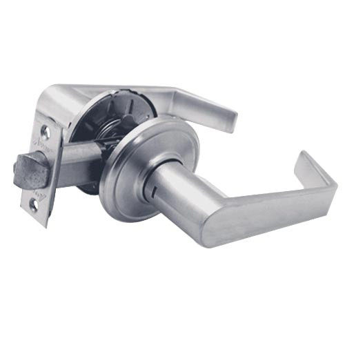 CL04-SC-26D Arrow Cylindrical Lock with Solar Lever Design in Satin Chrome