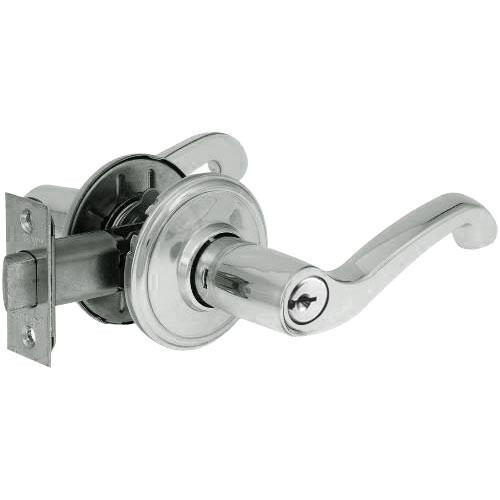 CL11-OC-15-LHR Arrow Cylindrical Lock with Orion Lever Design in Satin Nickel