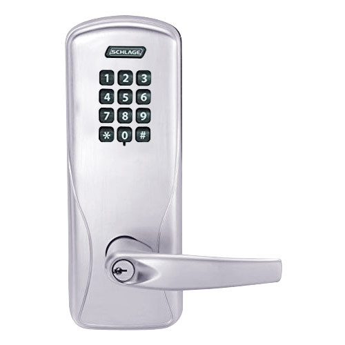 CO200-MS-70-KP-ATH-PD-626 Mortise Electronic Keypad Locks in Satin Chrome
