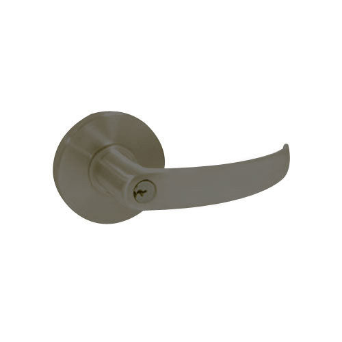 MA411P-QG-613 Falcon Mortise Locks MA Series Asylum with QG Lever in Oil Rubbed Bronze Finish