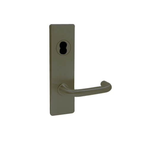MA541BD-SN-613 Falcon Mortise Locks MA Series Entry/Office SN Lever with Escutcheon Style in Oil Rubbed Bronze Finish