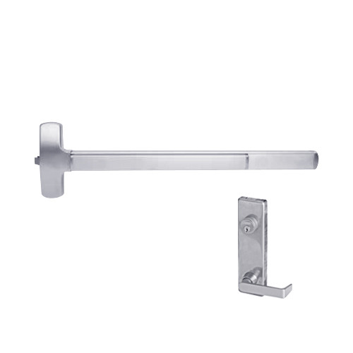 F-25-R-L-NL-DANE-US26-4-LHR Falcon Exit Device in Polished Chrome