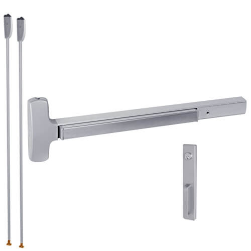 25-V-NL-US26D-3 Falcon Exit Device in Satin Chrome