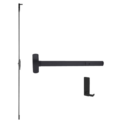25-C-L-BE-DANE-US19-2-RHR Falcon Exit Device in Flat Black Painted